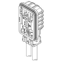 Schematic photo of HVGW Connector