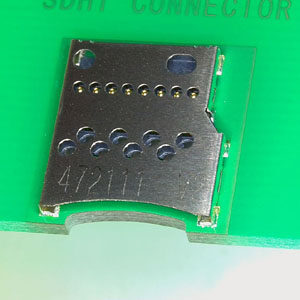 Close up image of SDHT Connector