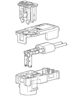 Schematic photo of SQXW Connector