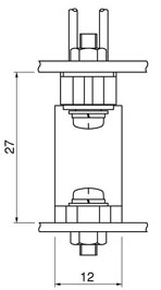 Schematic photo of TSF connector